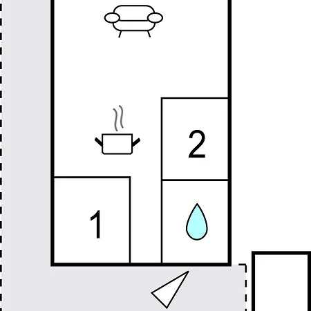 Fyrmarken Hvide Sande 別荘